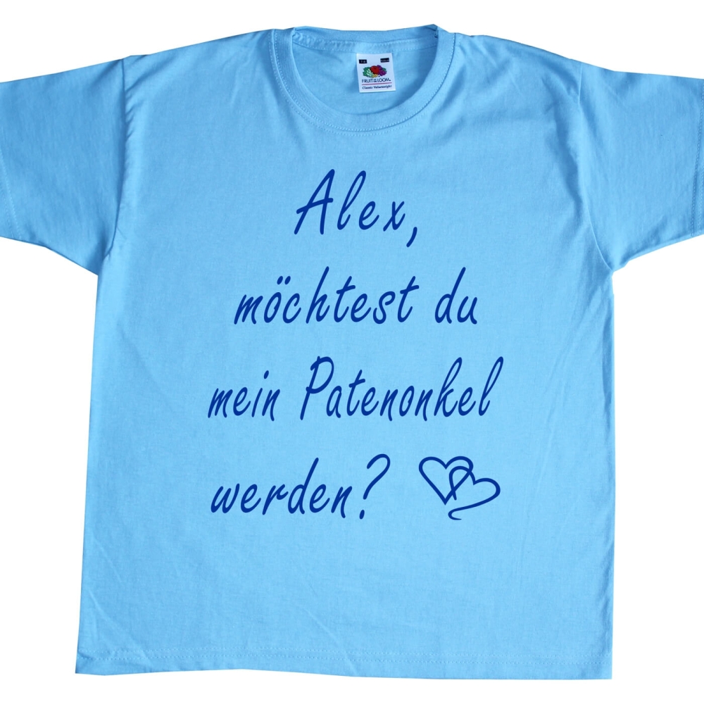 Kinder T-Shirt Patenonkel