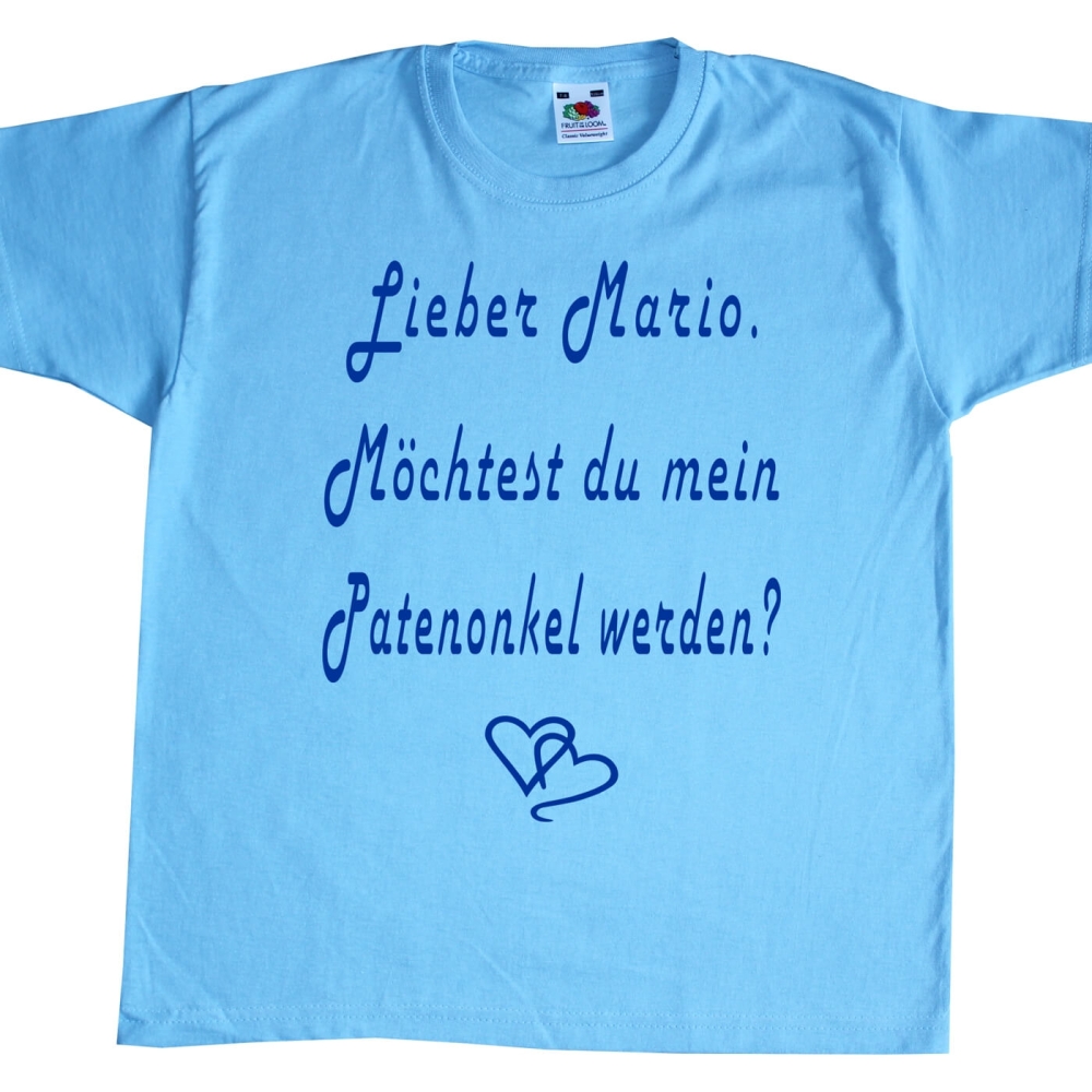 Kinder TShirt Patenonkel