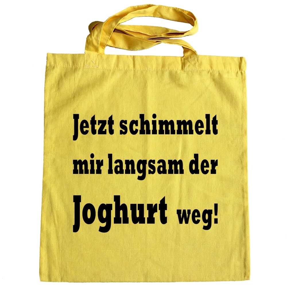 Preview: Tragetasche - Stofftasche - Joghurt schimmelt