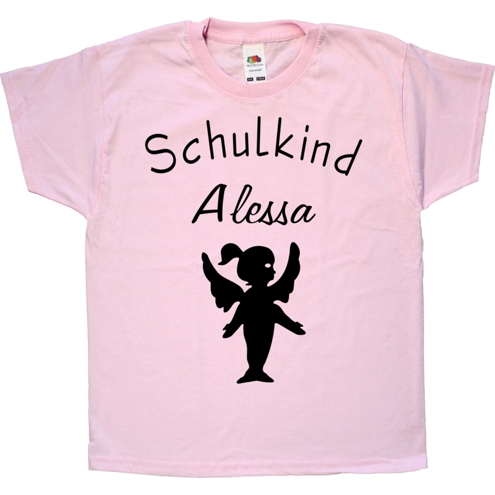 Kinder T-Shirt Einschulung mit Engel