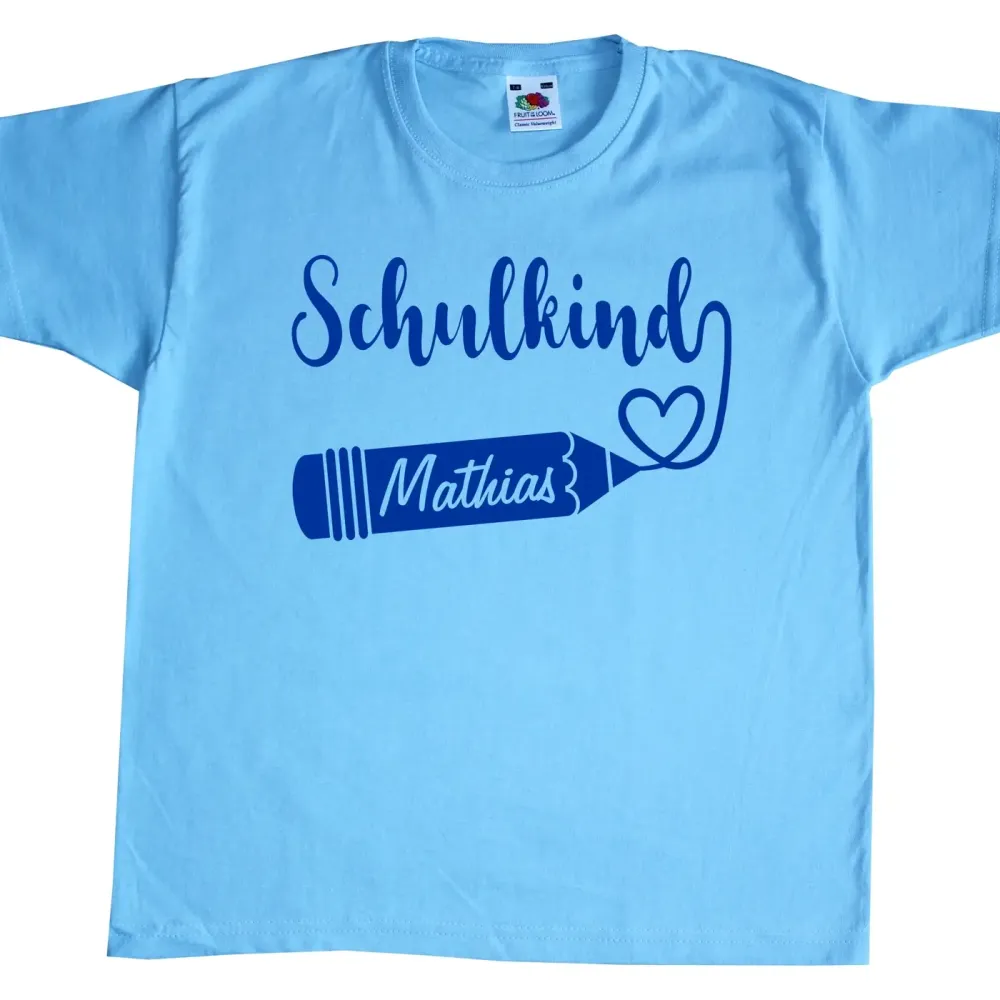 Preview: Kinder Shirt Schulanfang