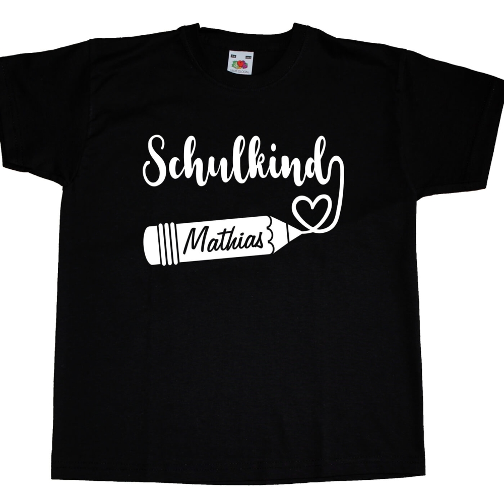 Kinder T-Shirt Schulkind