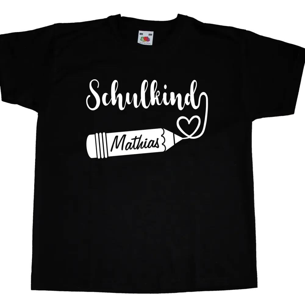 Kinder T‑Shirt „Schulkind“