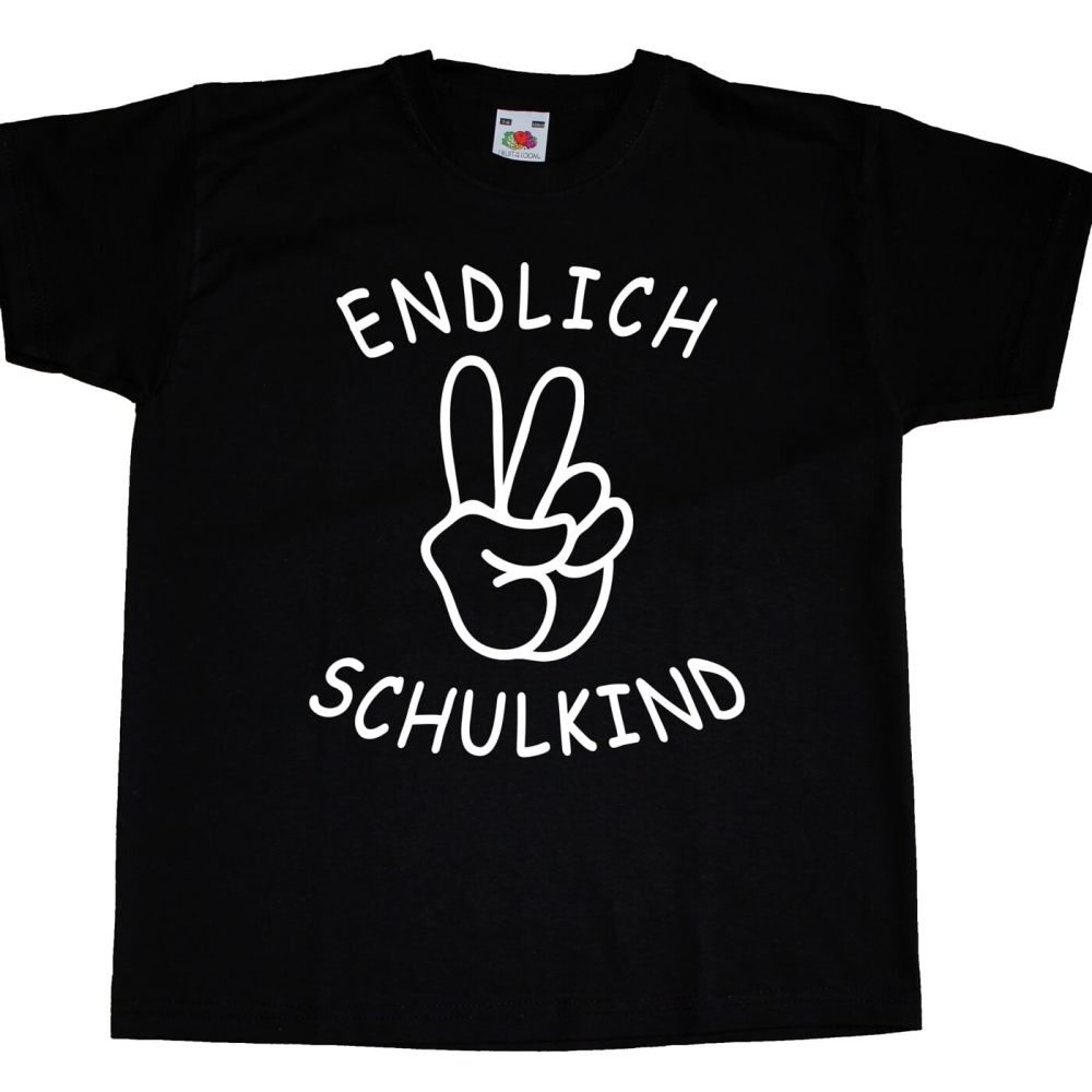 Kinder T-Shirt Einschulung
