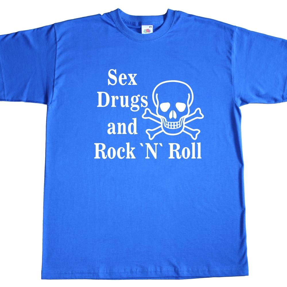 Preview: Herren T-Shirt - Sex Drugs and Rock'n'Roll