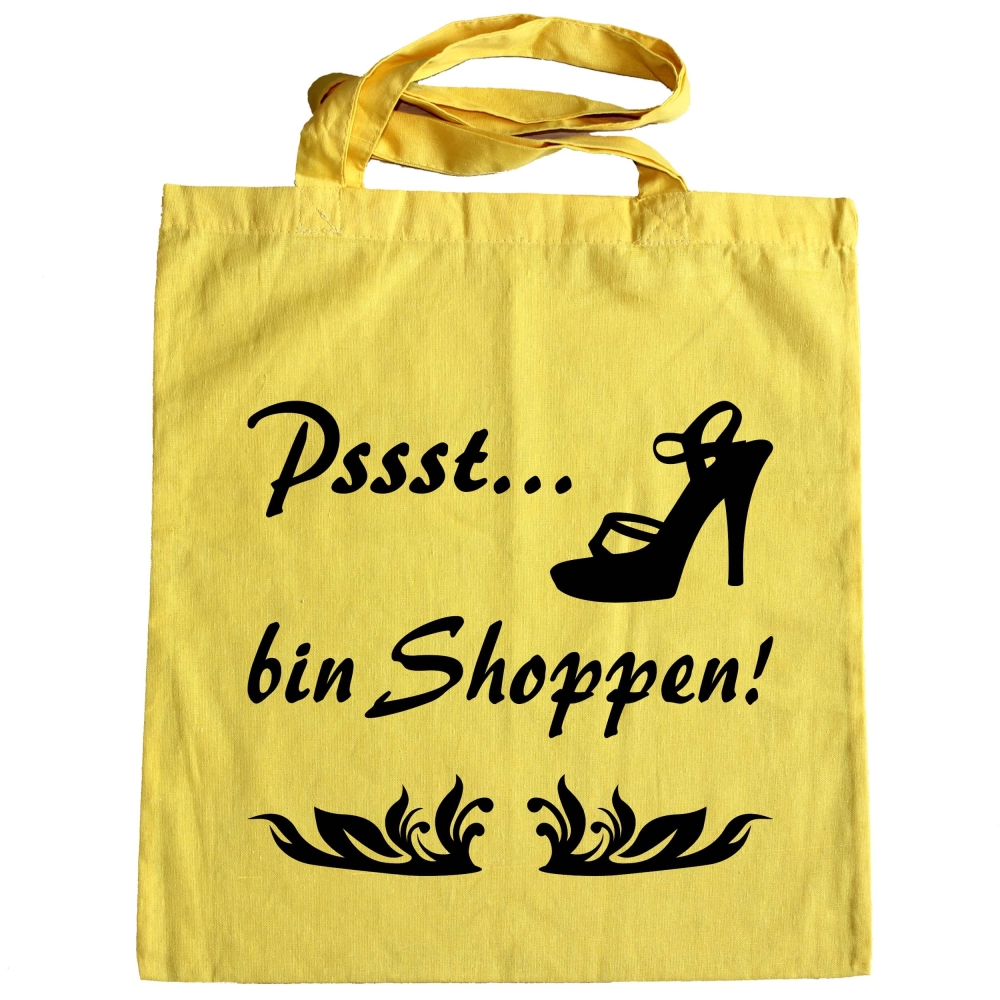 Preview: Tragetasche - Stofftasche - Bin Shoppen
