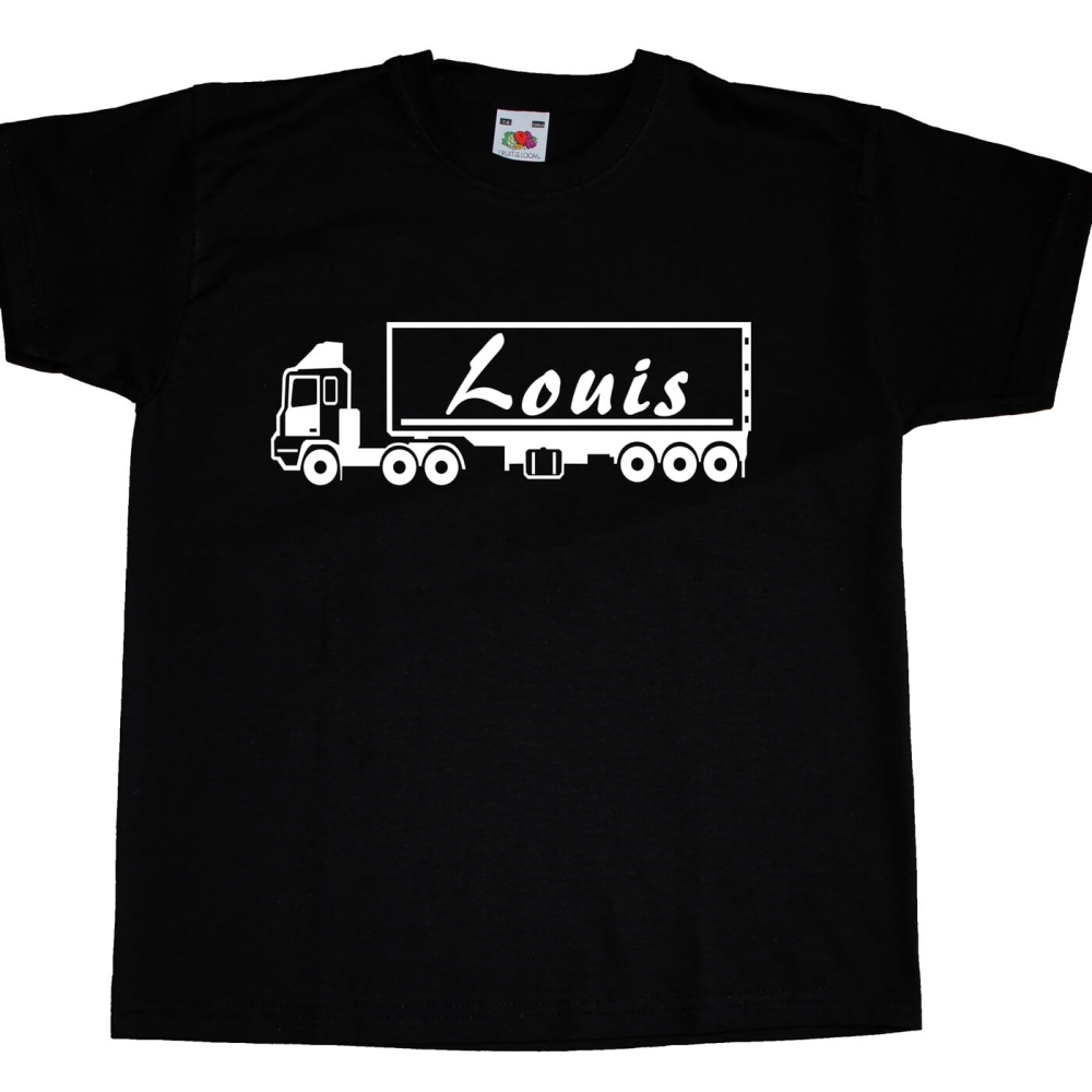Preview: Kinder T-Shirt mit Truck