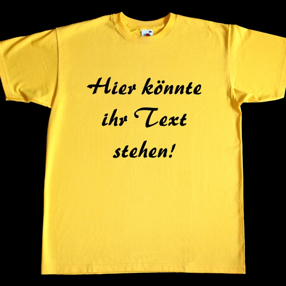 T-Shirt Personalisiert