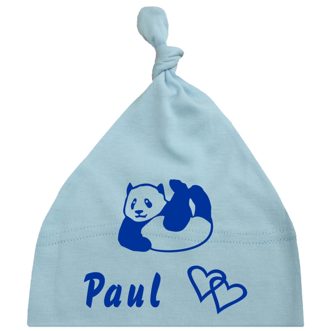 Babymütze mit Wunschname und Grafiken