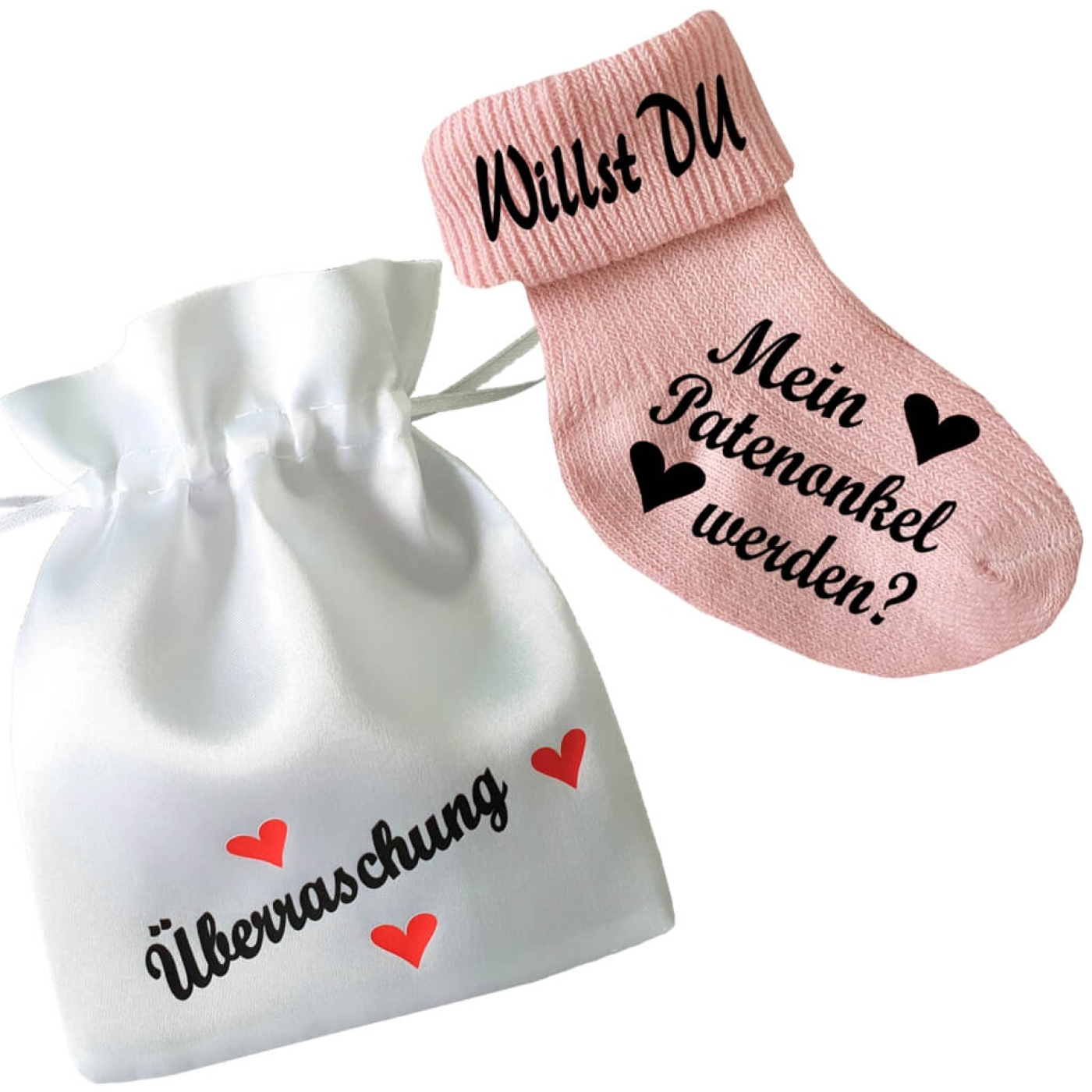 Söckchen - Willst DU mein Pate werden?