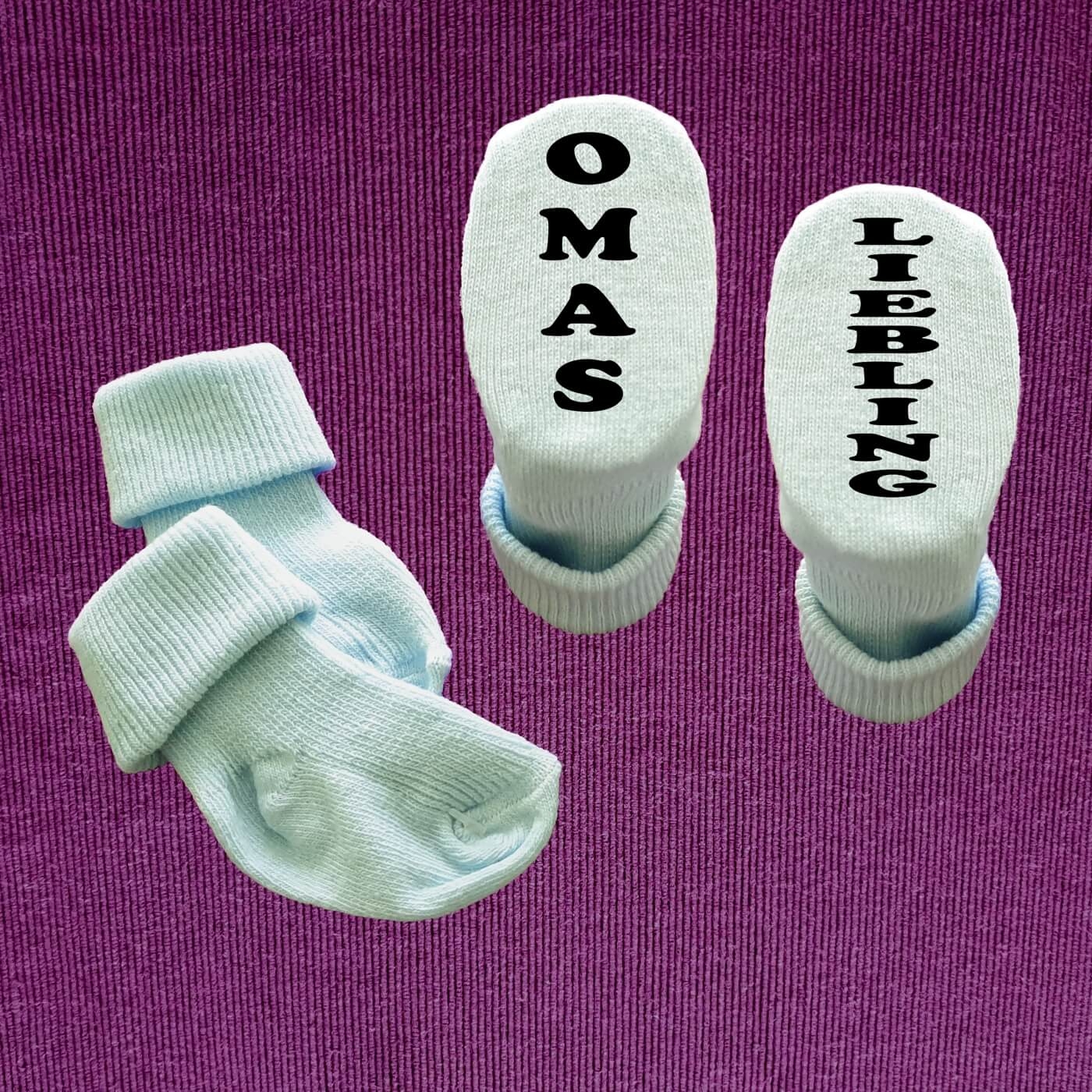 Babysocken Omas Liebling