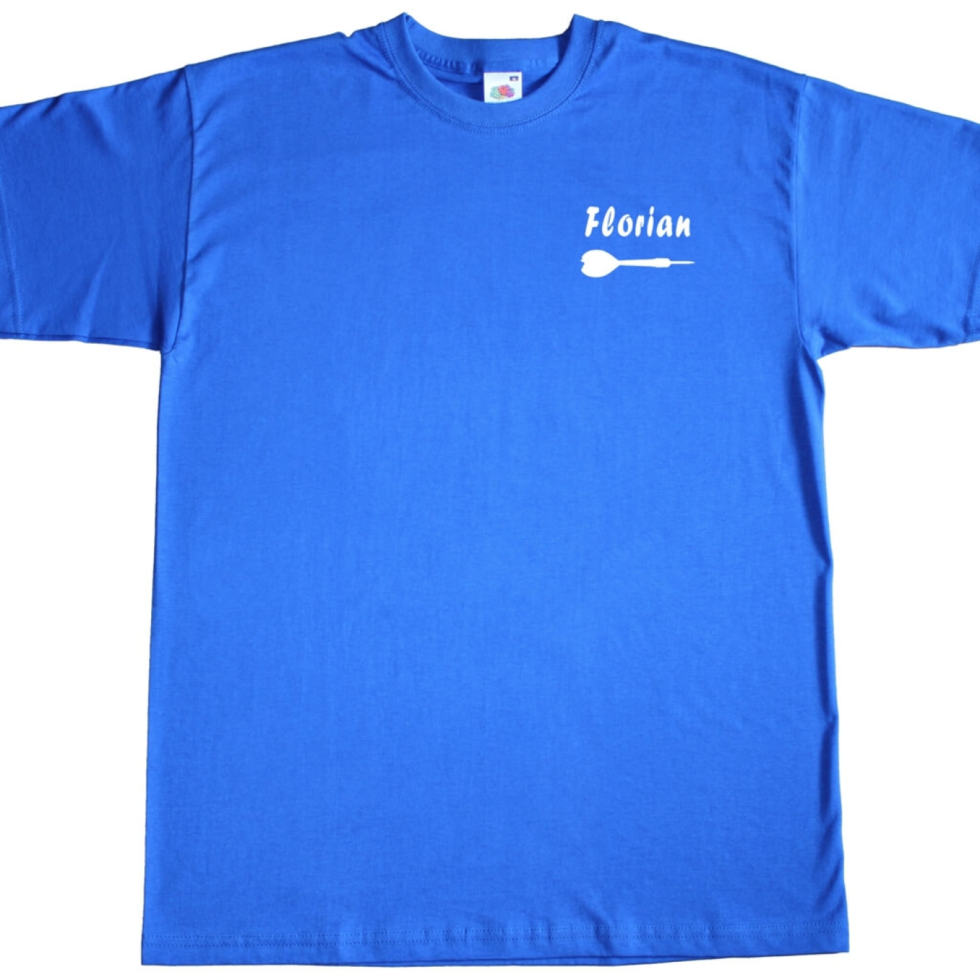 Basic T-Shirt Dartscheibe mit Vereinsnamen