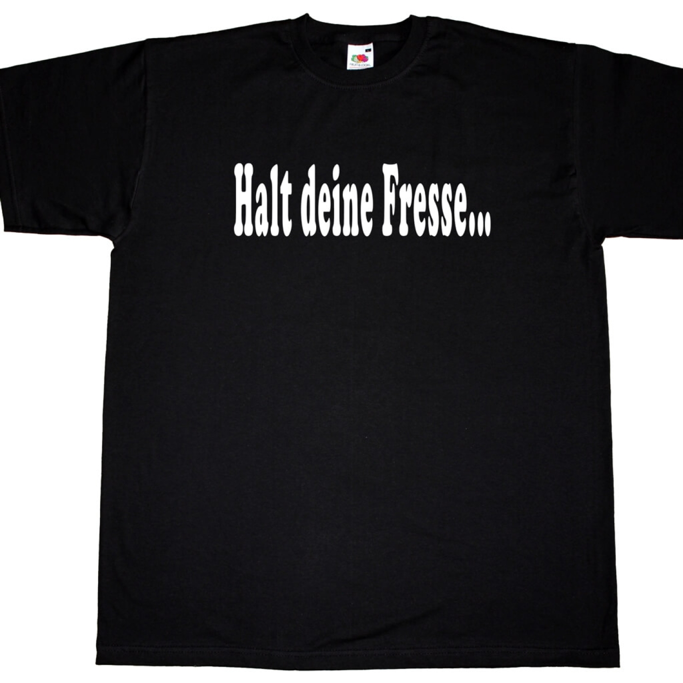 Fun Herren T-Shirt - Halt deine Fresse