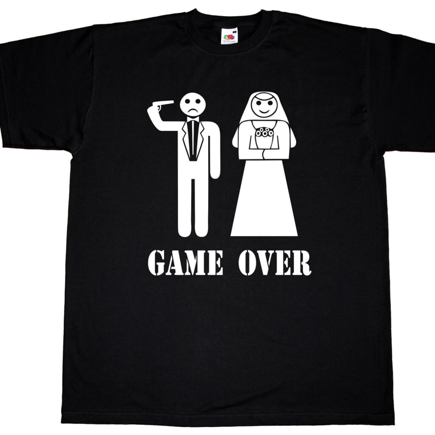 Herren T-Shirt Game Over