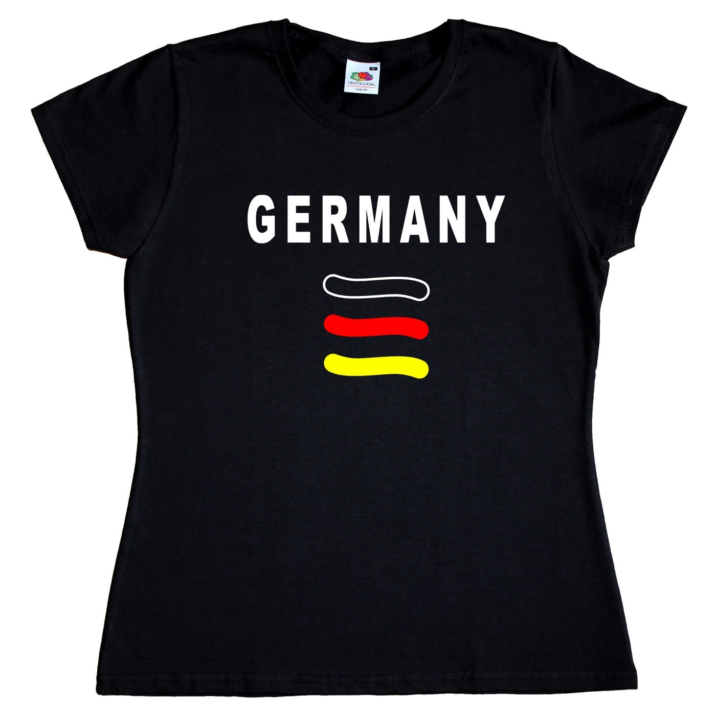 Fun Damen T-Shirt - Deutschland - Germany