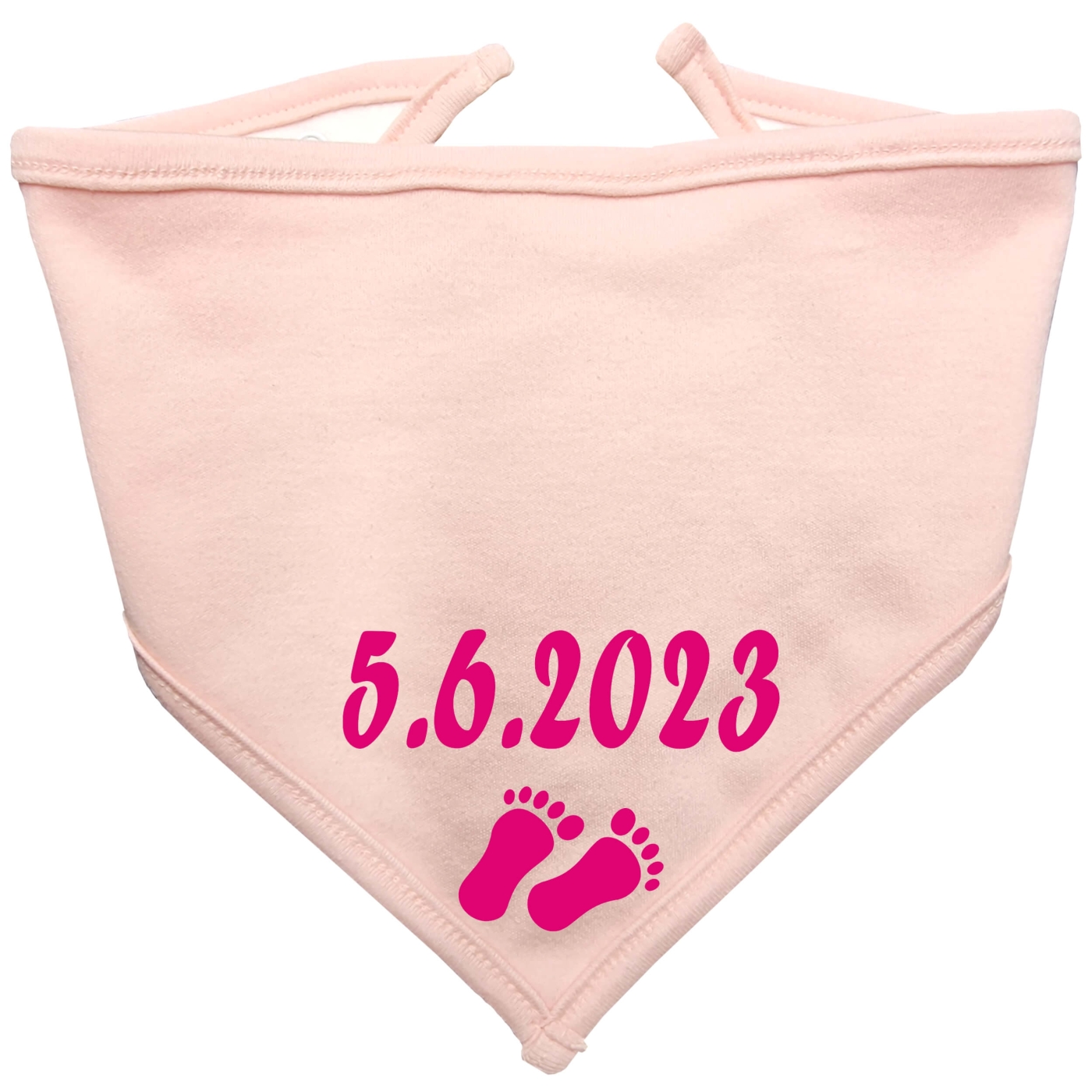 Halstuch Mit Datum und Grafik