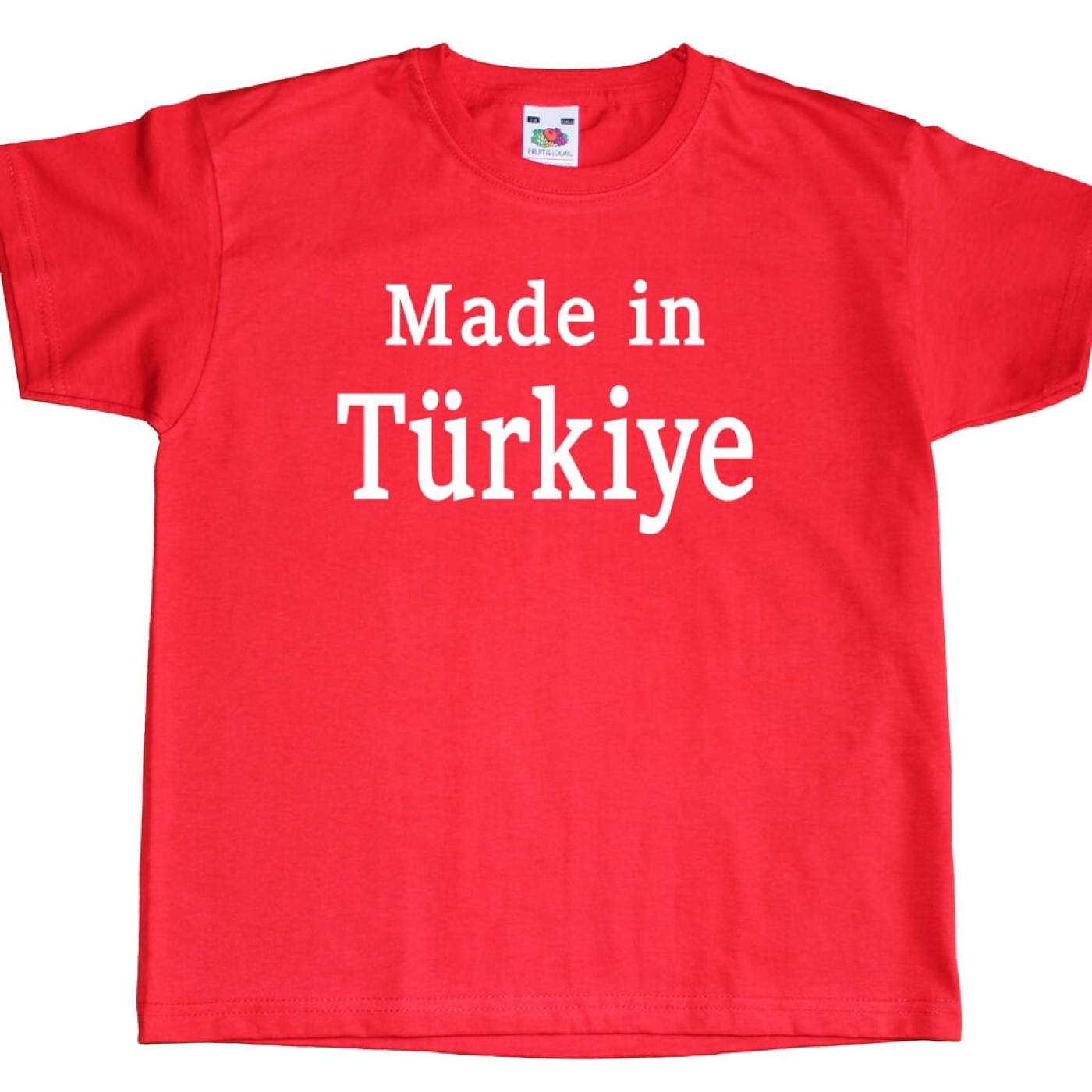 Kinder T-Shirt Made in Türkiye