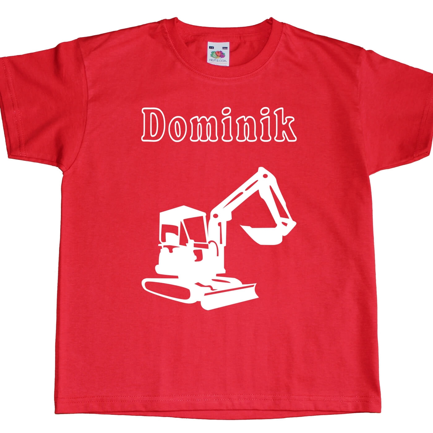 Kinder T-Shirt mit Bagger