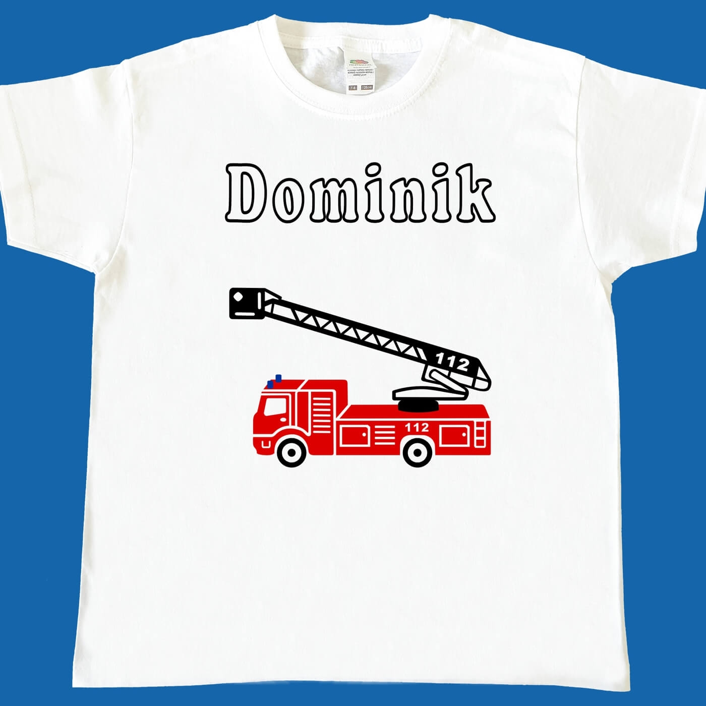 Kinder T-Shirt Feuerwehrauto