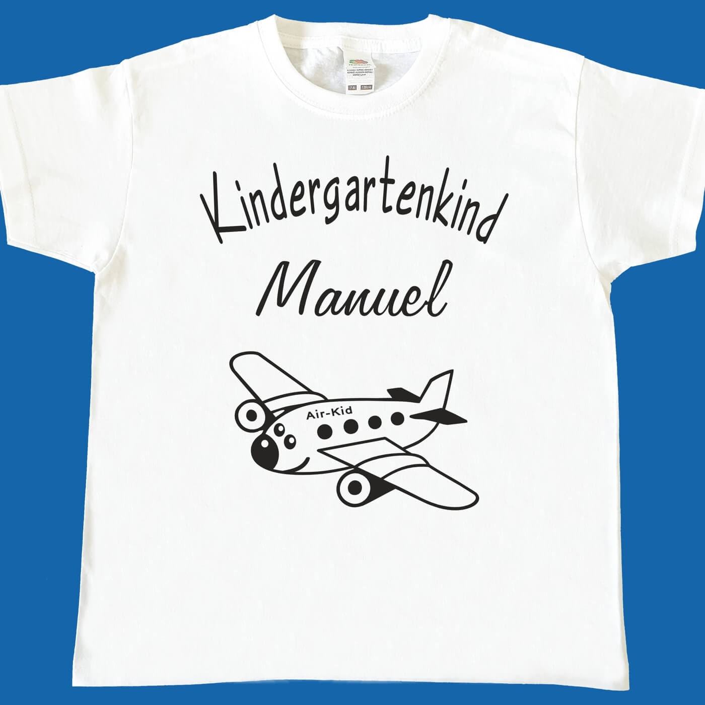 Kita T-Shirt mit Flugzeug