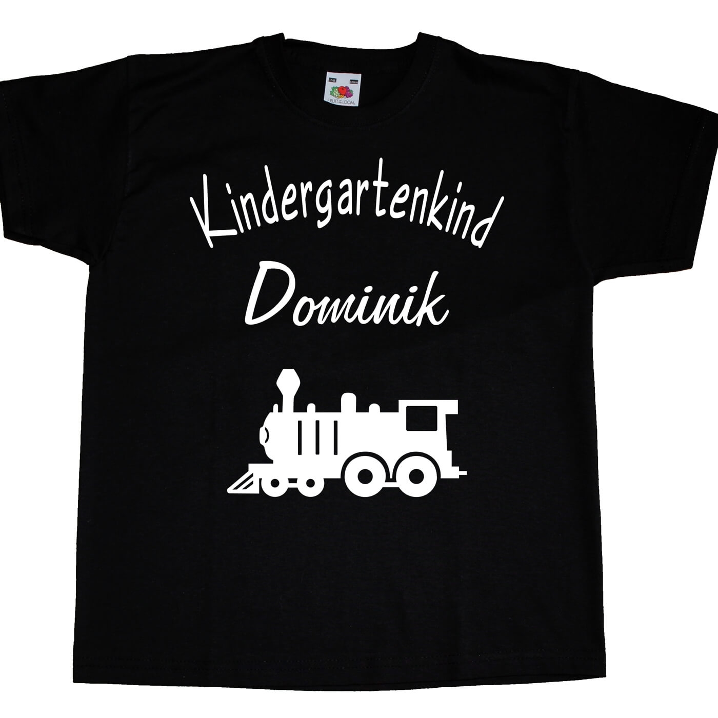 Kinder T-Shirt mit Lokomotive