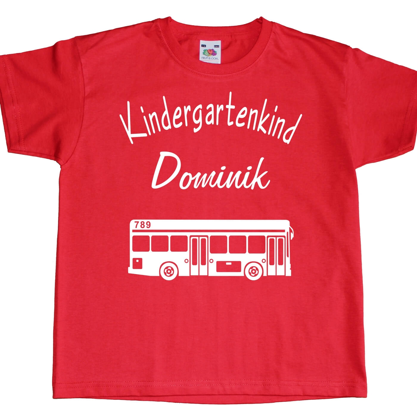 Kinder T-Shirt mit Bus