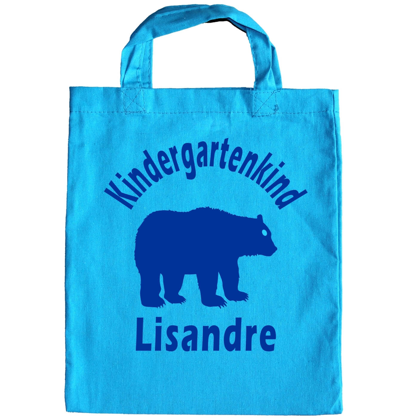 Stofftasche bedruckt mit Braunbär