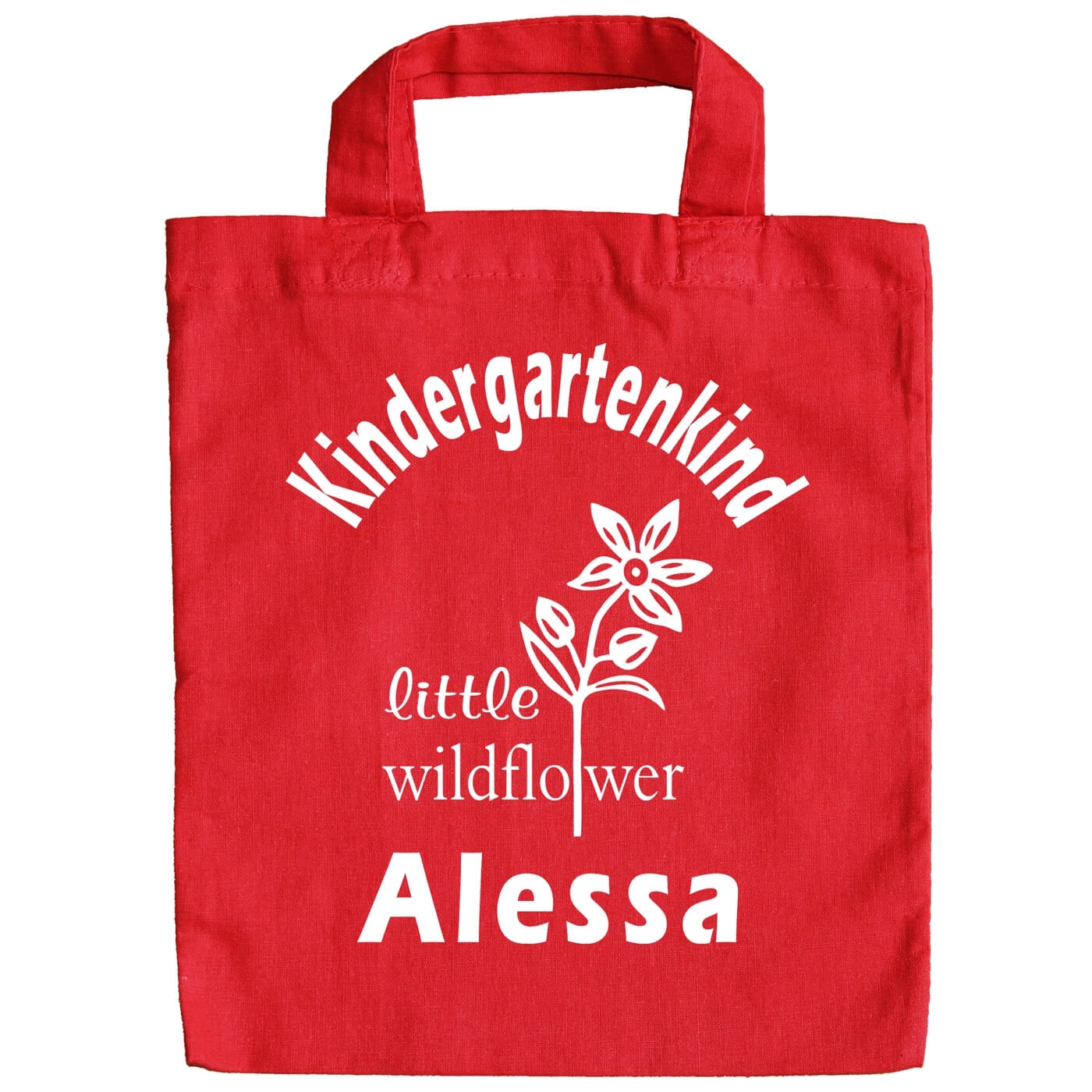 Kindertasche mit Blumen