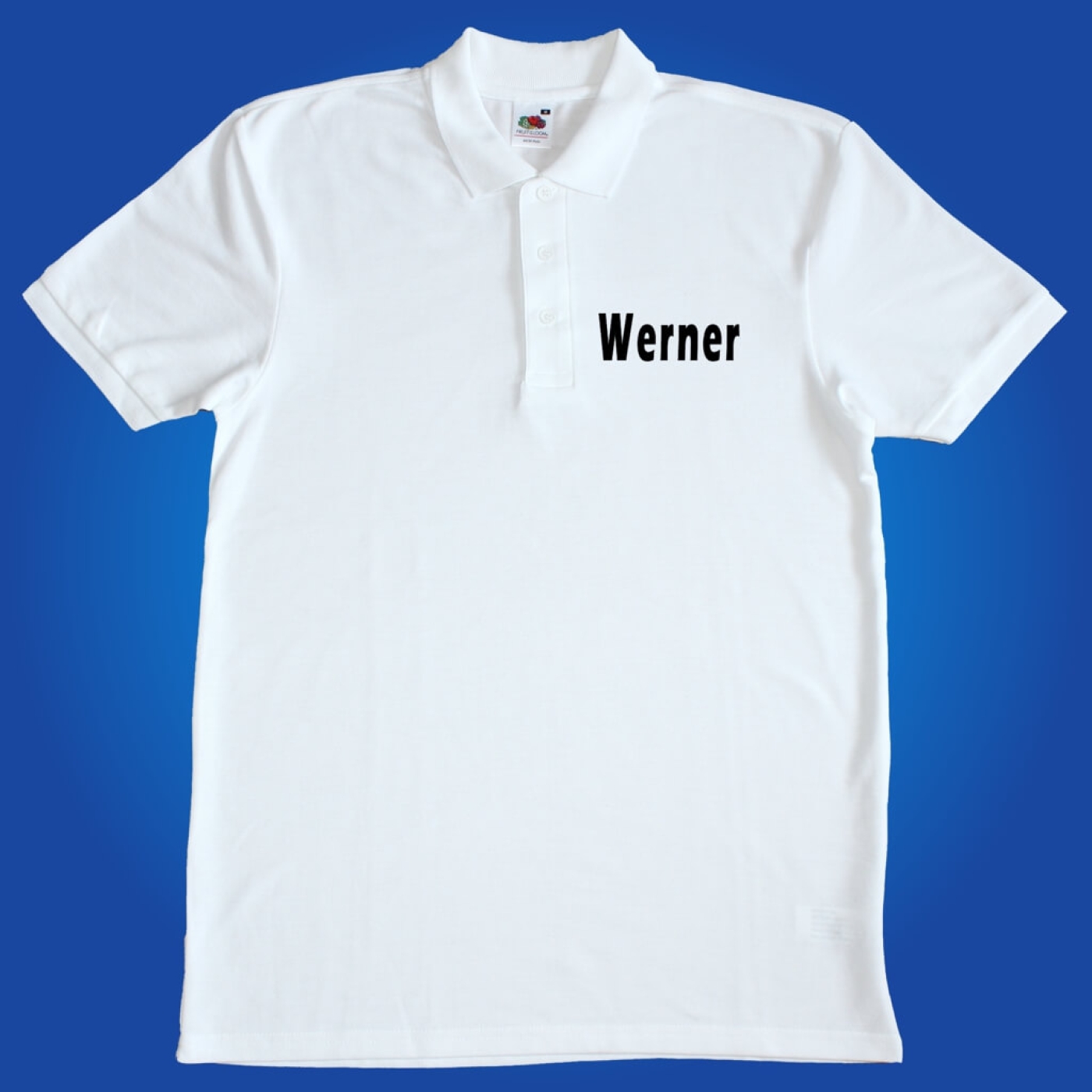 Poloshirt mit Werbedruck - Lieferservice