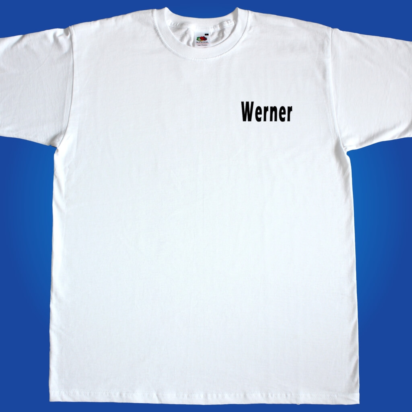 T-Shirt mit Werbedruck - Lieferservice Lieferdienst
