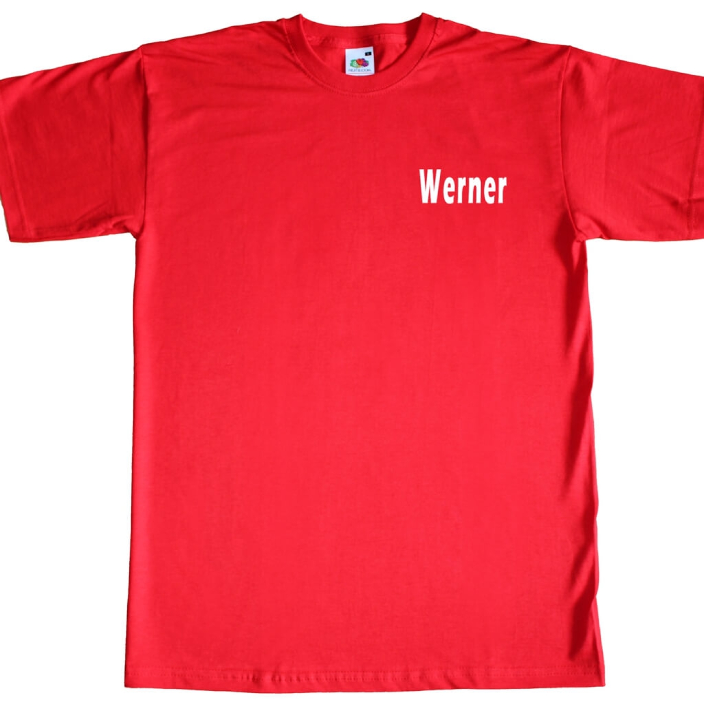 T-Shirt mit Werbedruck - Lieferservice Lieferdienst