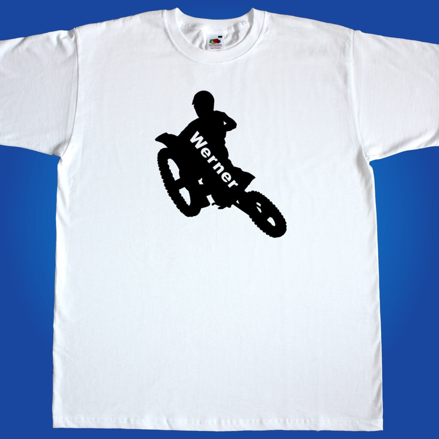 Herren T-Shirt - Enduro Motocross mit Wunschname