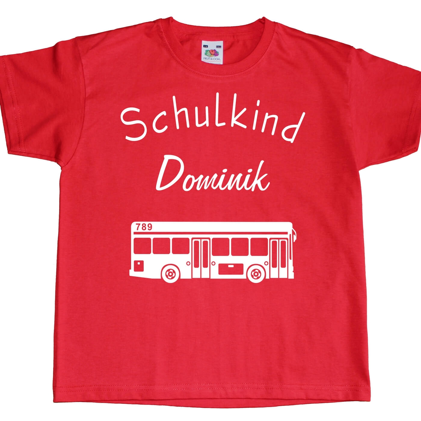 Kinder T-Shirt mit Bus