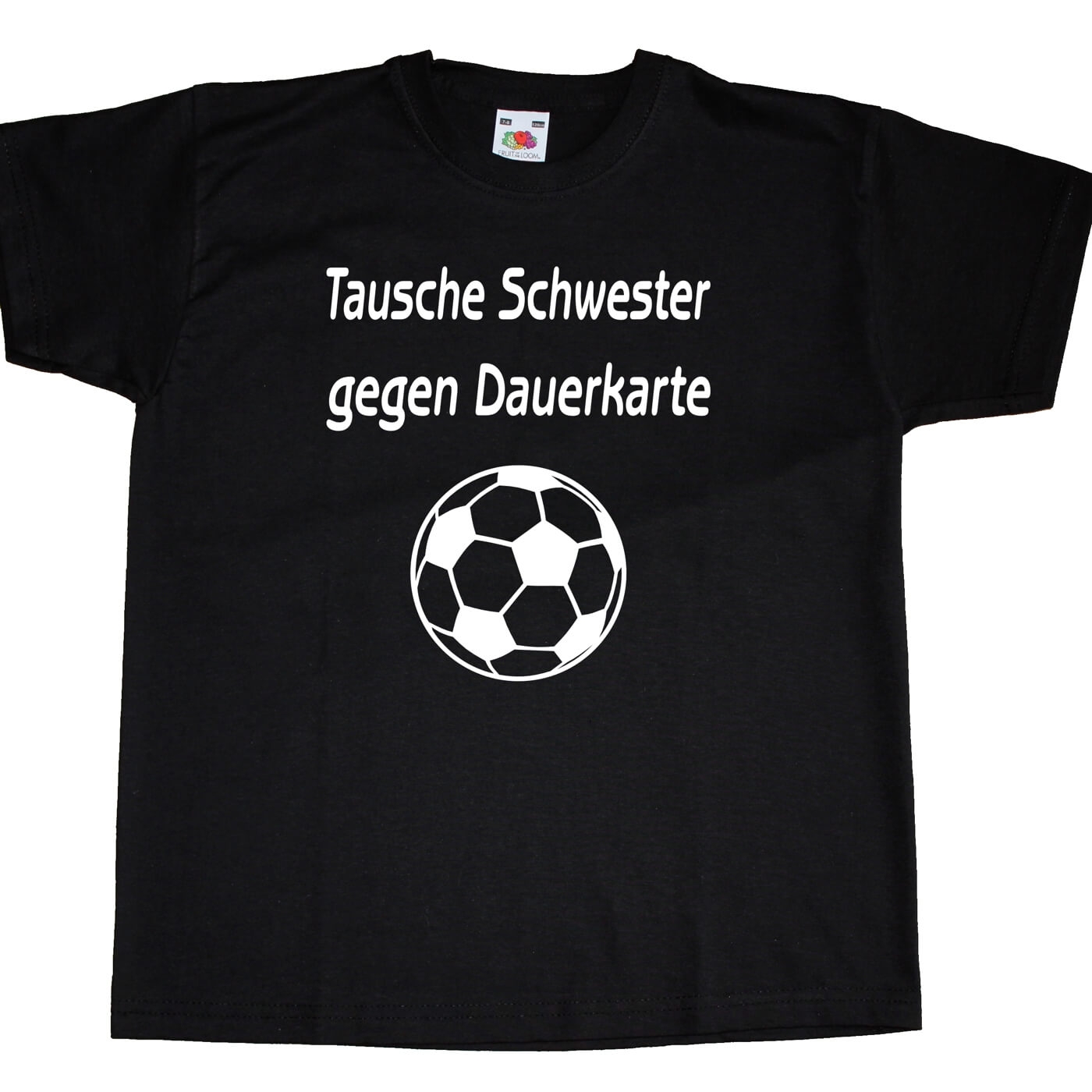 Kinder T-Shirt Fussball