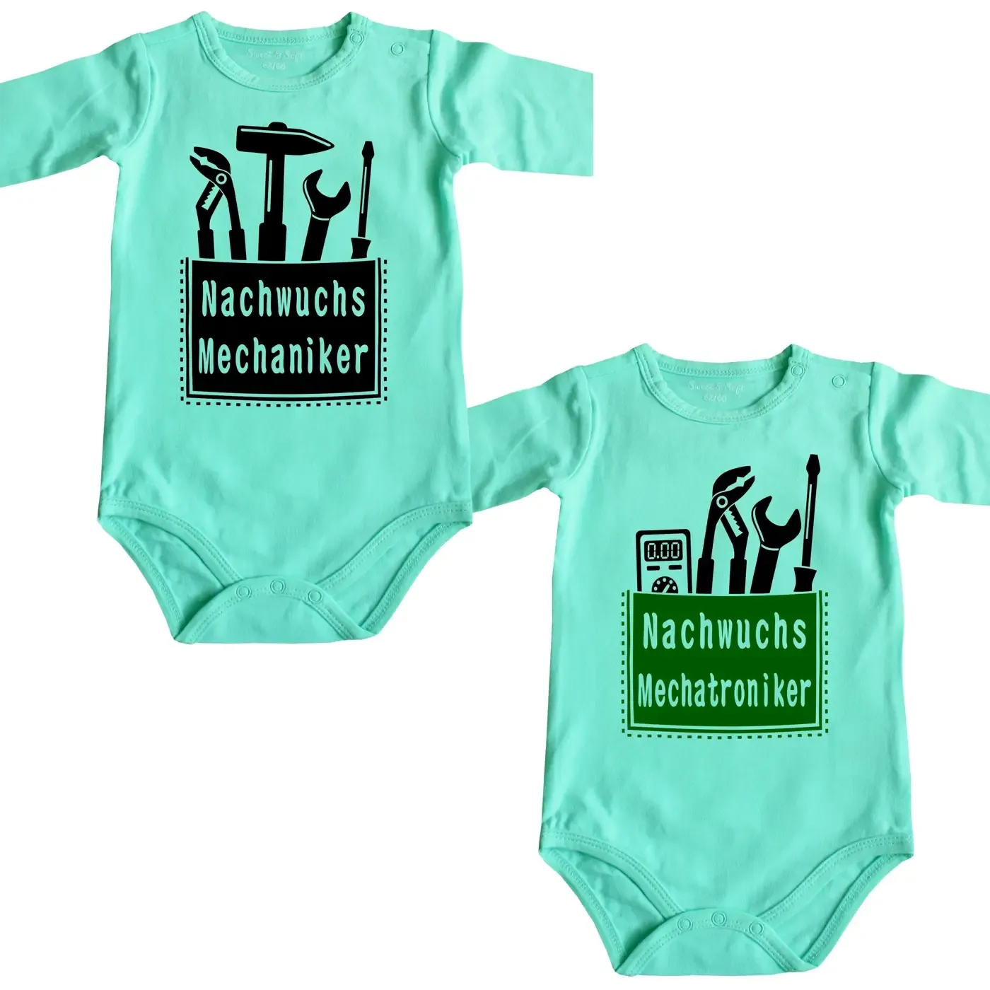 Baby-Bodys für verschiedene Berufe