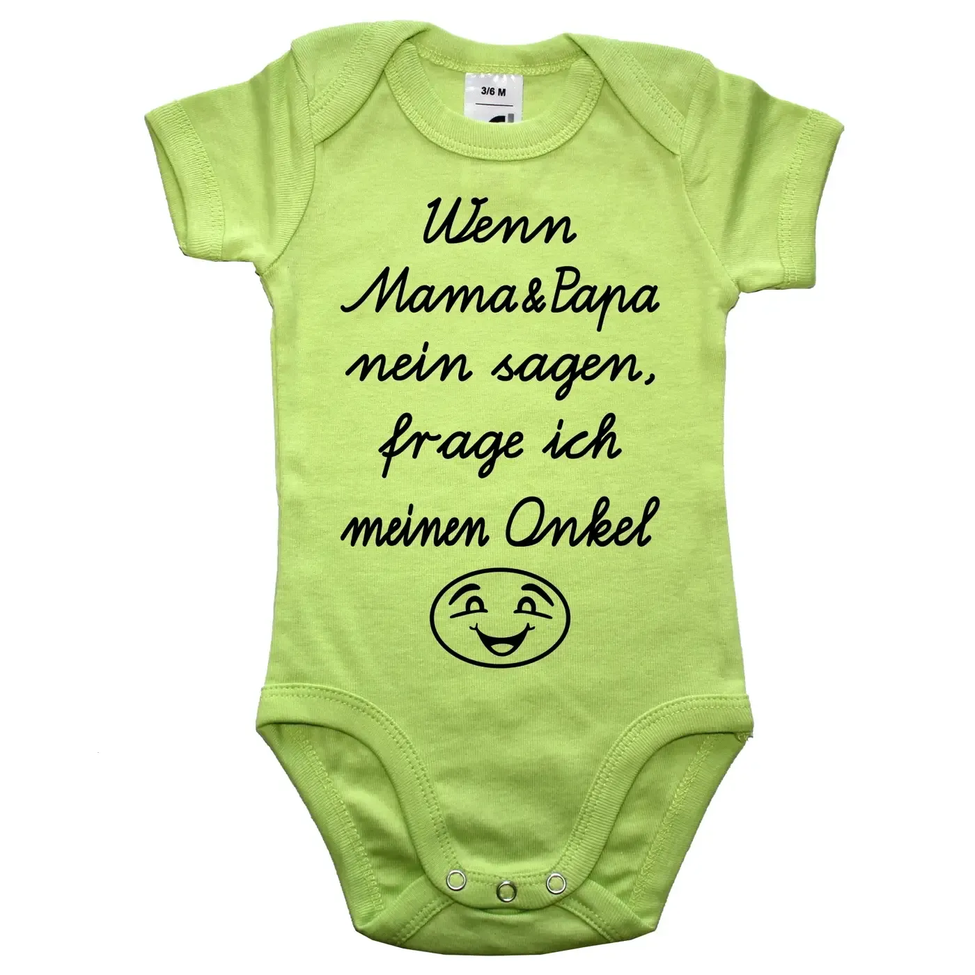 Baby-Body mit Spruch