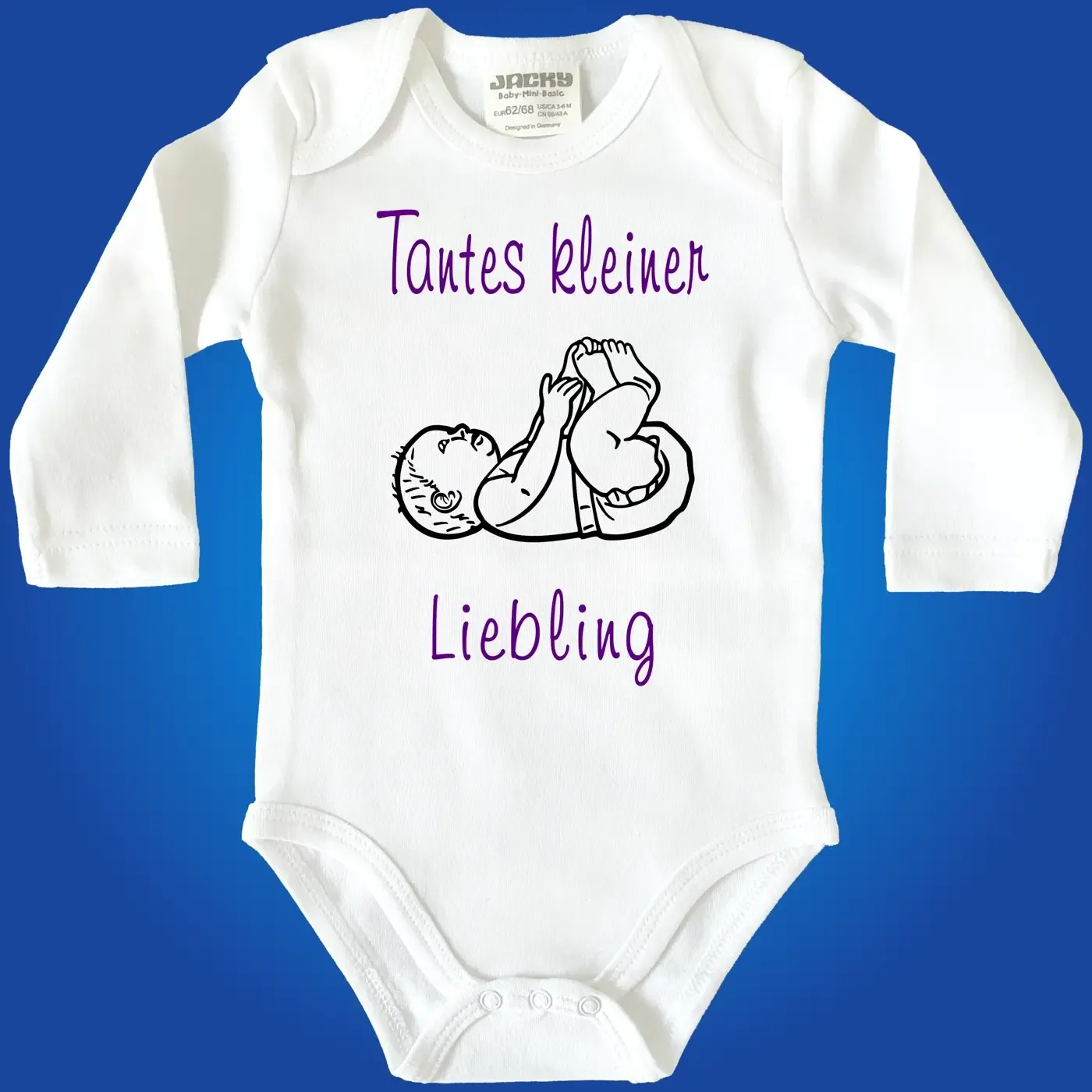 Baby-Body mit Aufdruck Omas kleiner Liebling