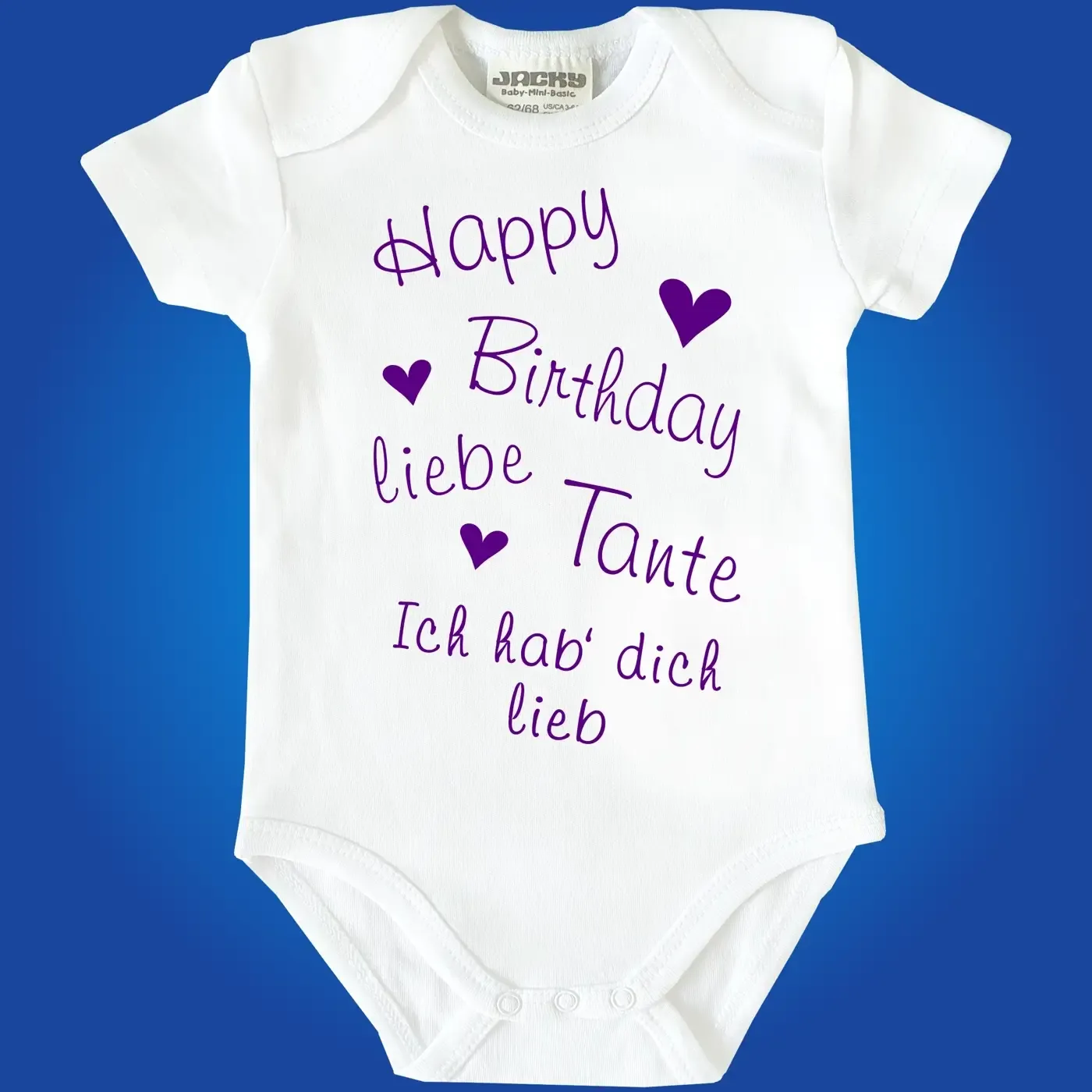 Babybody „Happy Birthday lieber Opa“ liebevoll gestaltet