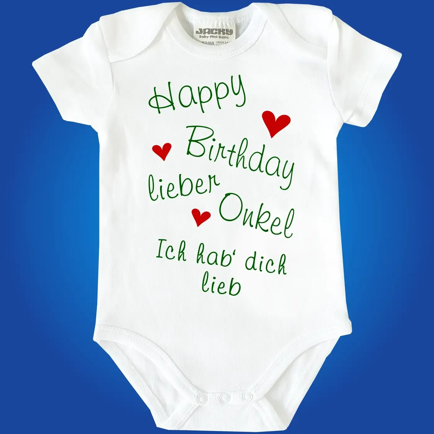 Baby‑Body Geburtstagsgruß für Mama