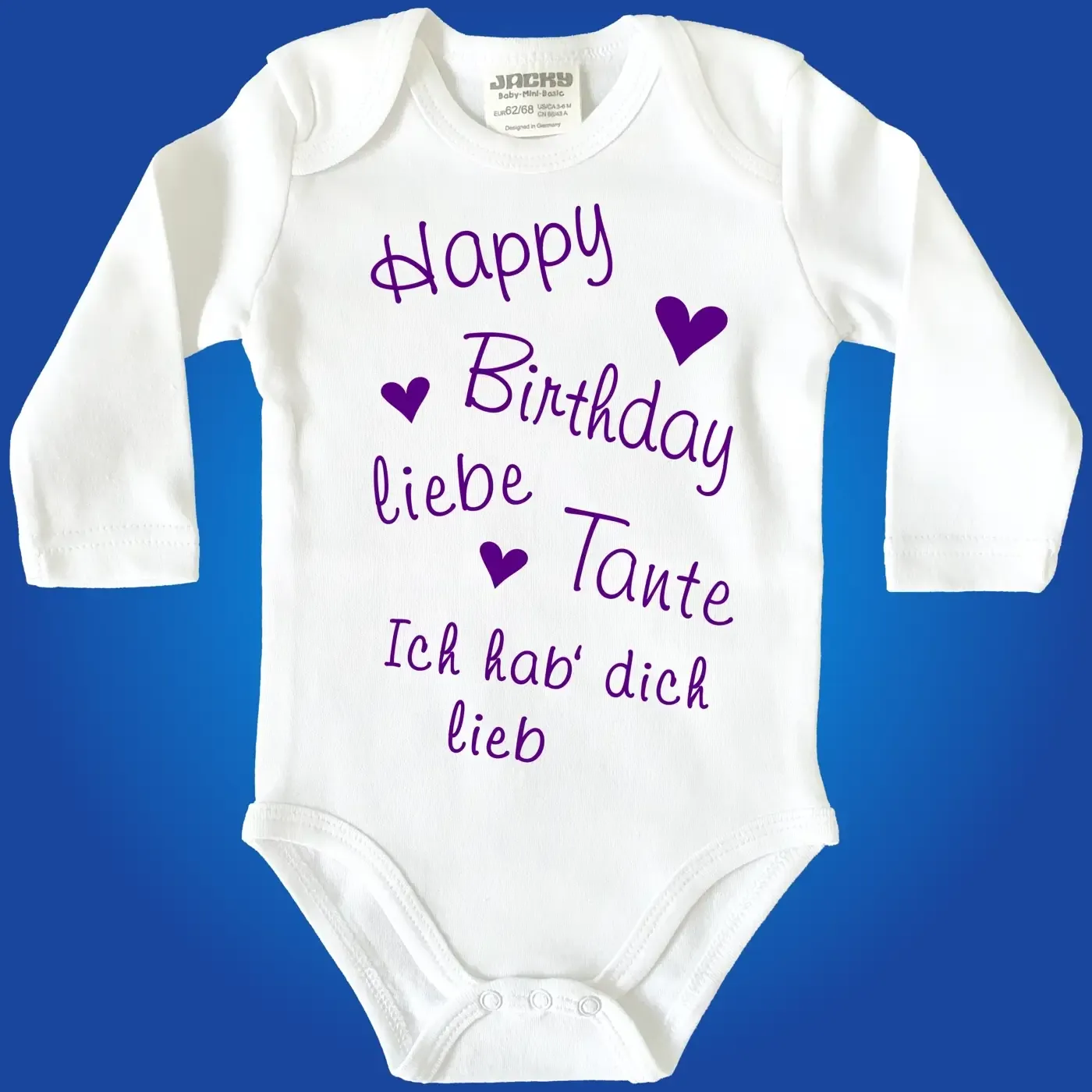 Baby Bodysuit Happy Birthday