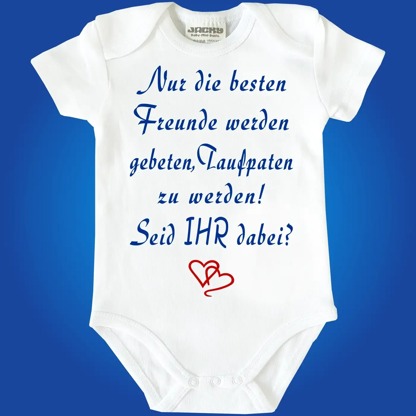 Baby-Body mit Druck Patenonkel