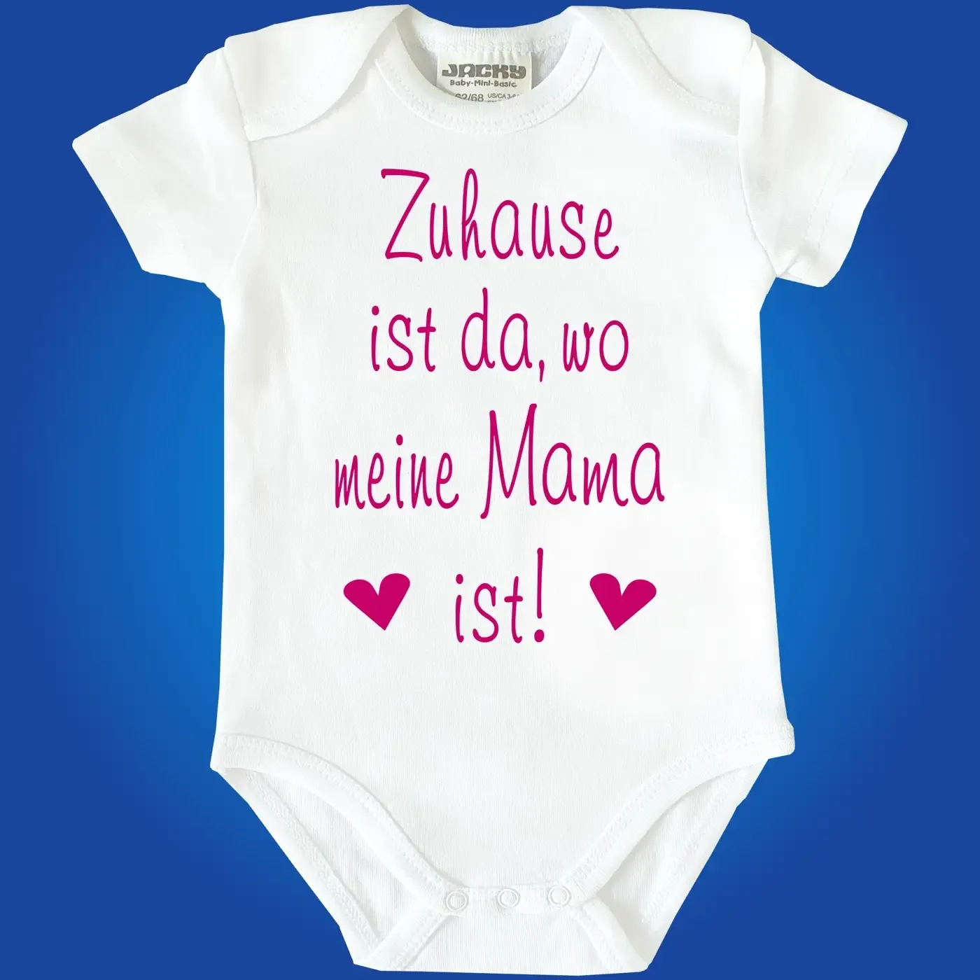 Babybody „Zuhause ist da, wo Papa ist“
