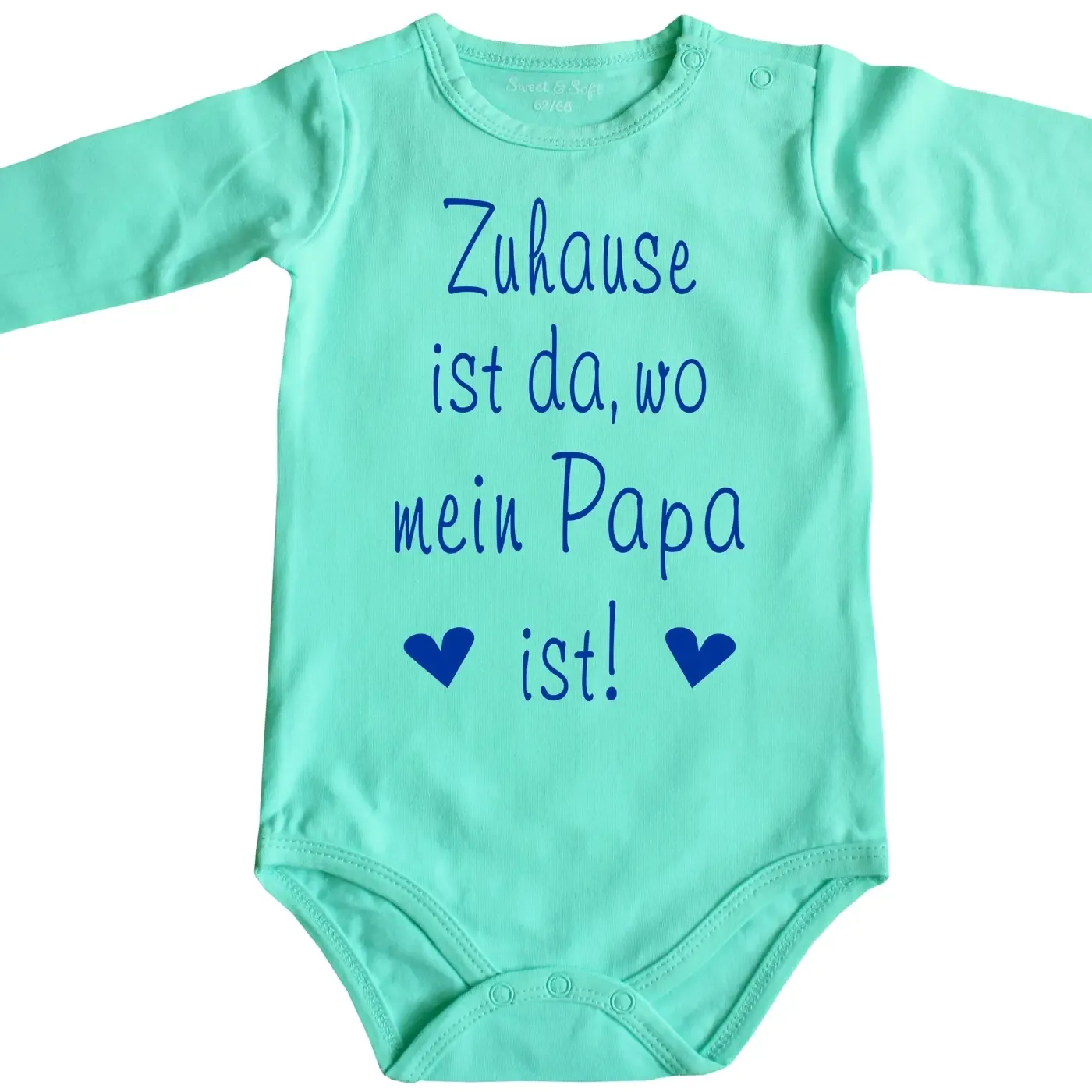 Babybody „Zuhause ist da, wo Papa ist“