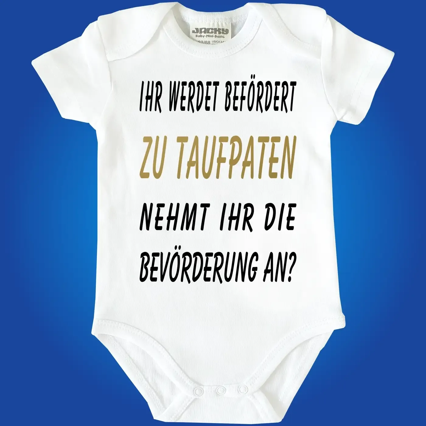 Baby-Body mit Druck Patenonkel
