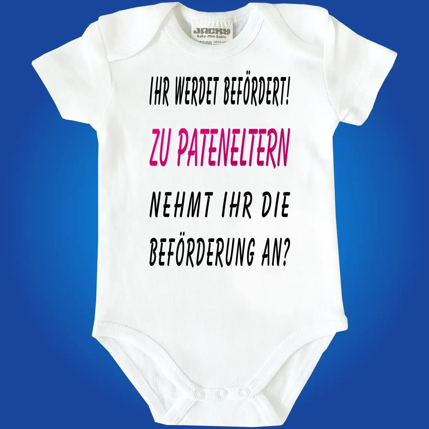 Babybody Patenfrage in mehreren Varianten