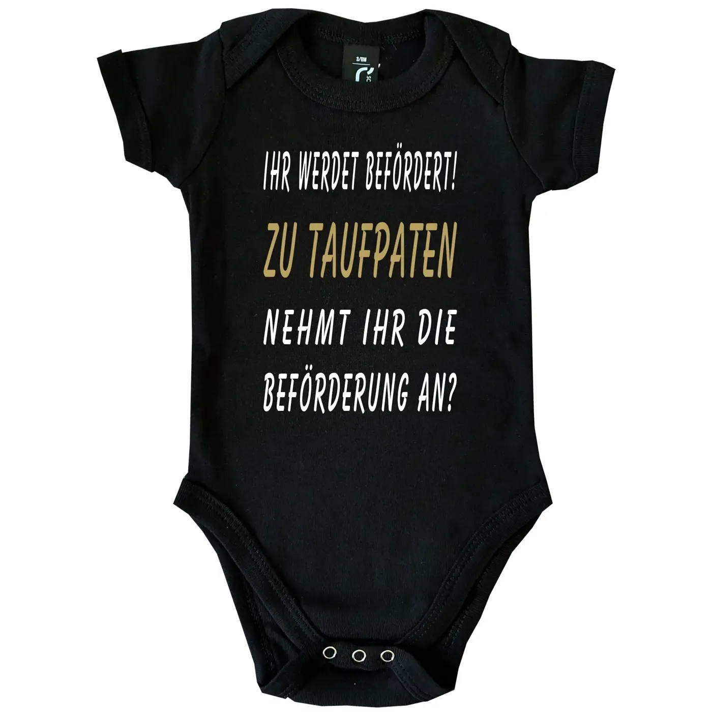 Babybody „Nimmst du die Beförderung an“