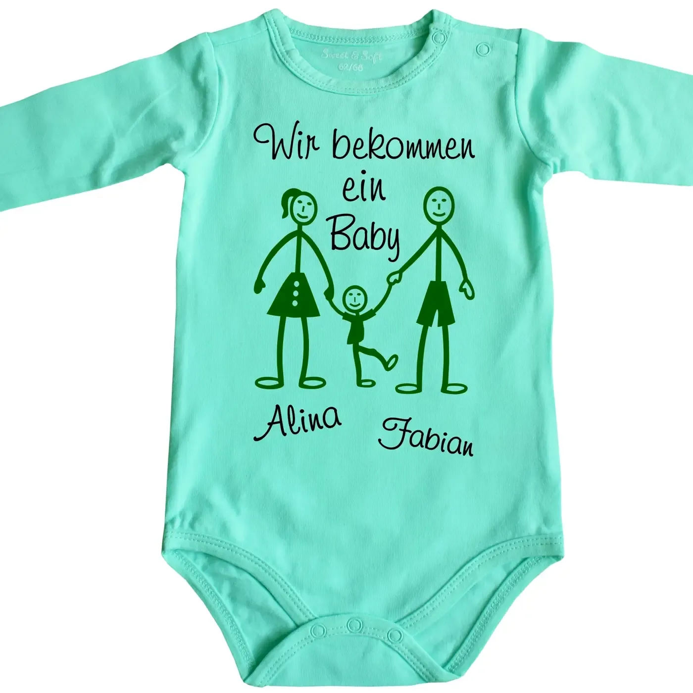 Baby‑Body Verkündung für werdende Eltern