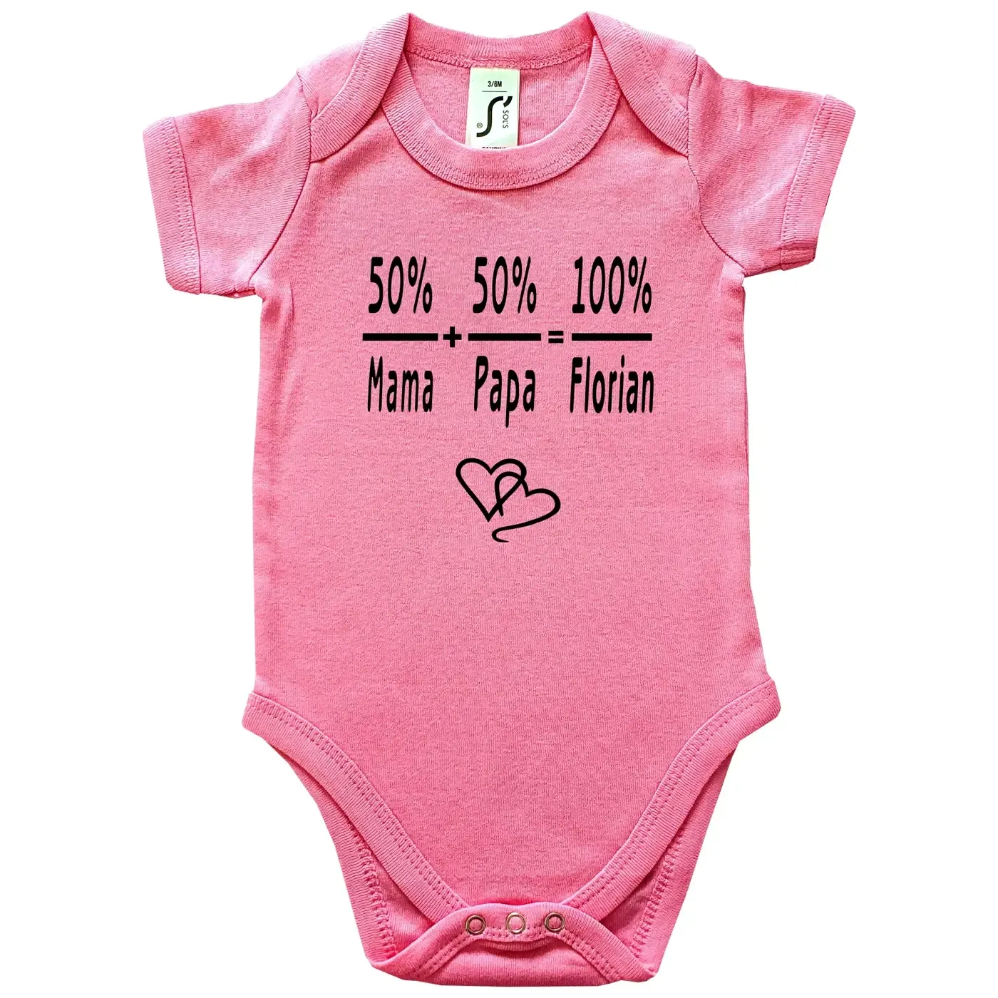 Babybody personalisiert mit Name