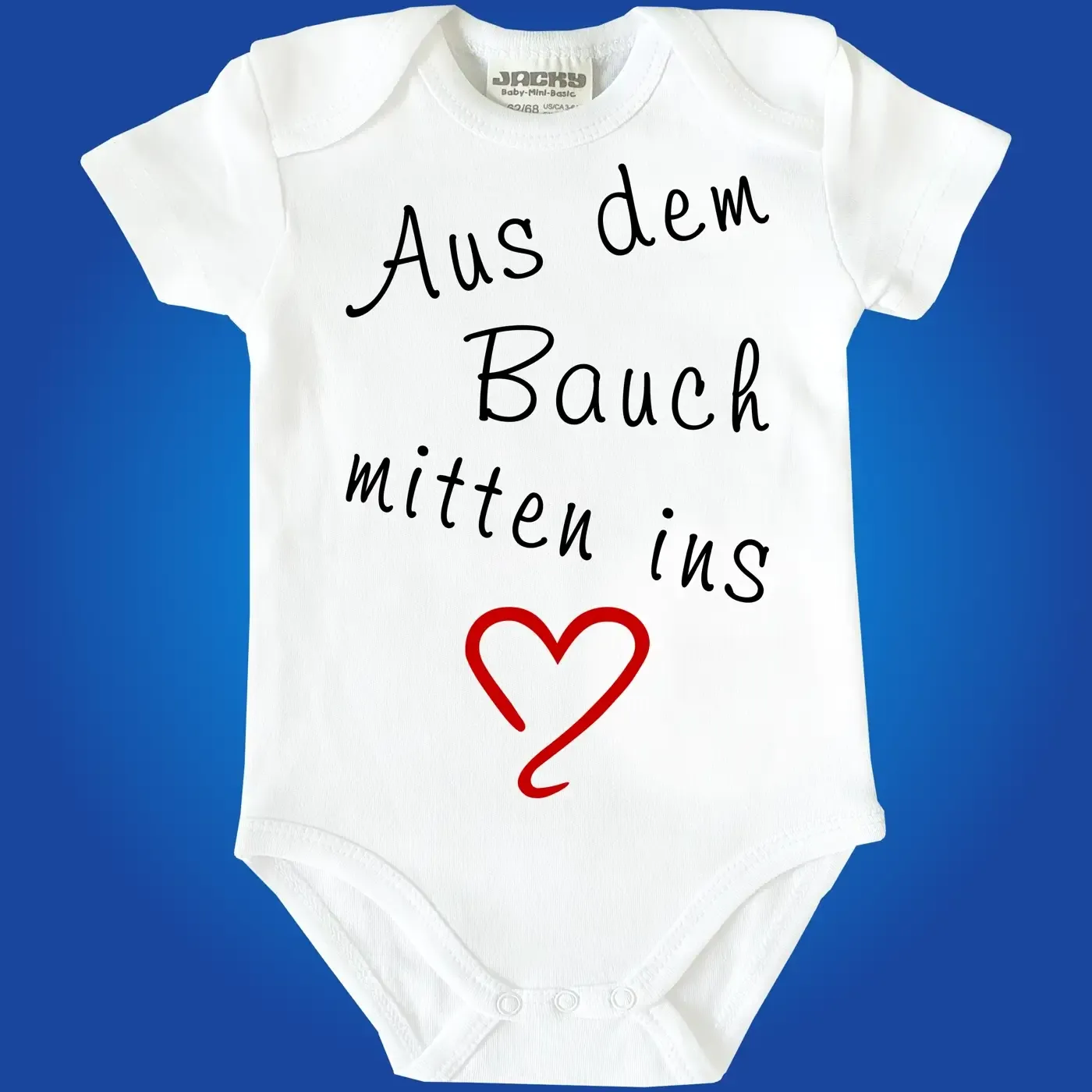 Baby-Body aus dem bauch mitten ins Herz