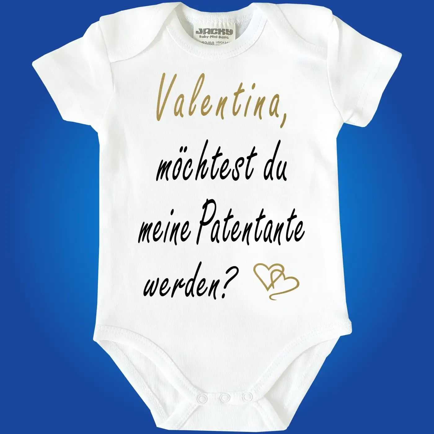 Baby-Body mit Aufdruck Patentante